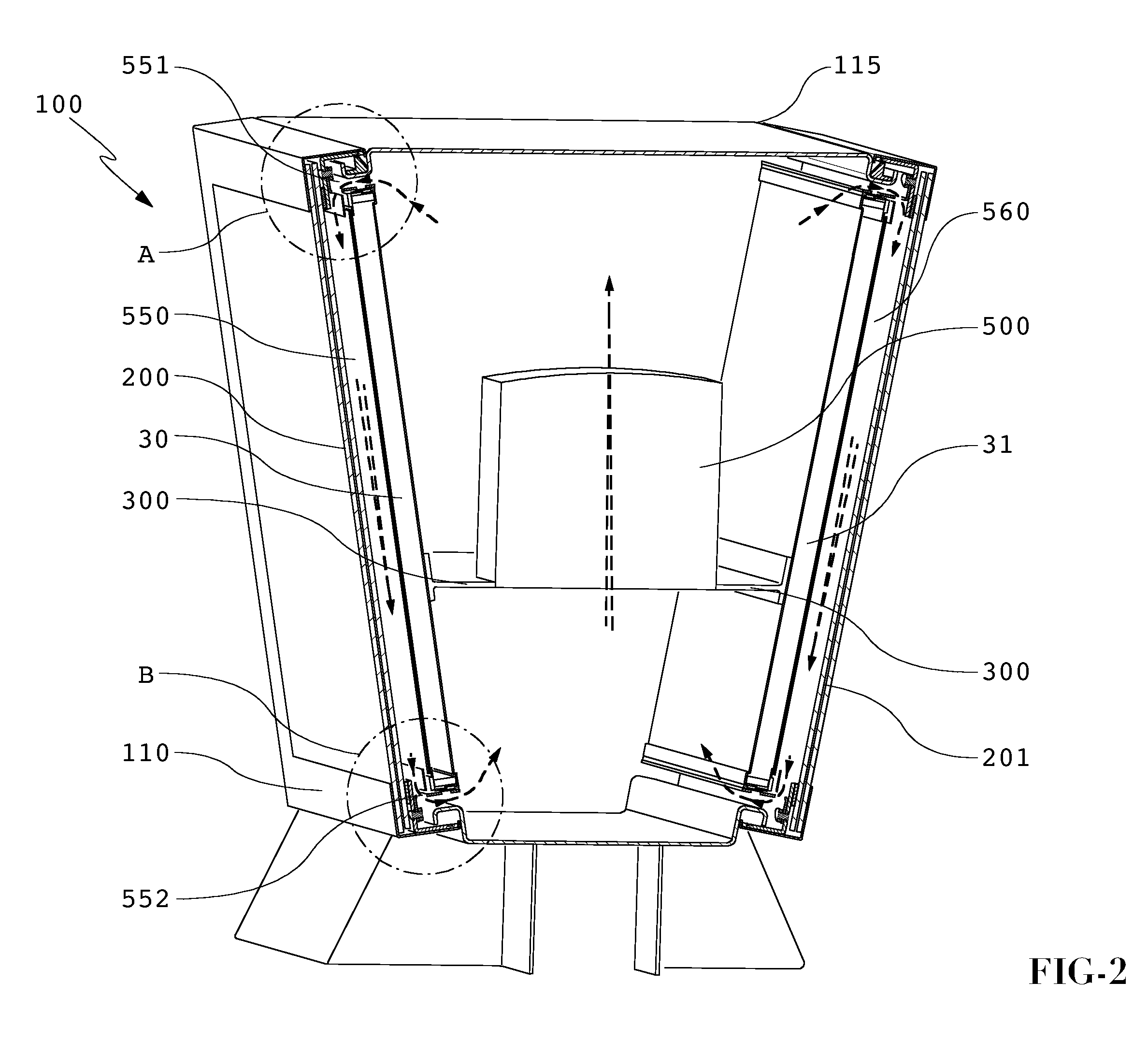 Thermal plate with optional cooling loop in electronic display