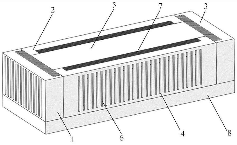 Energy storage battery container temperature control system utilizing underground water