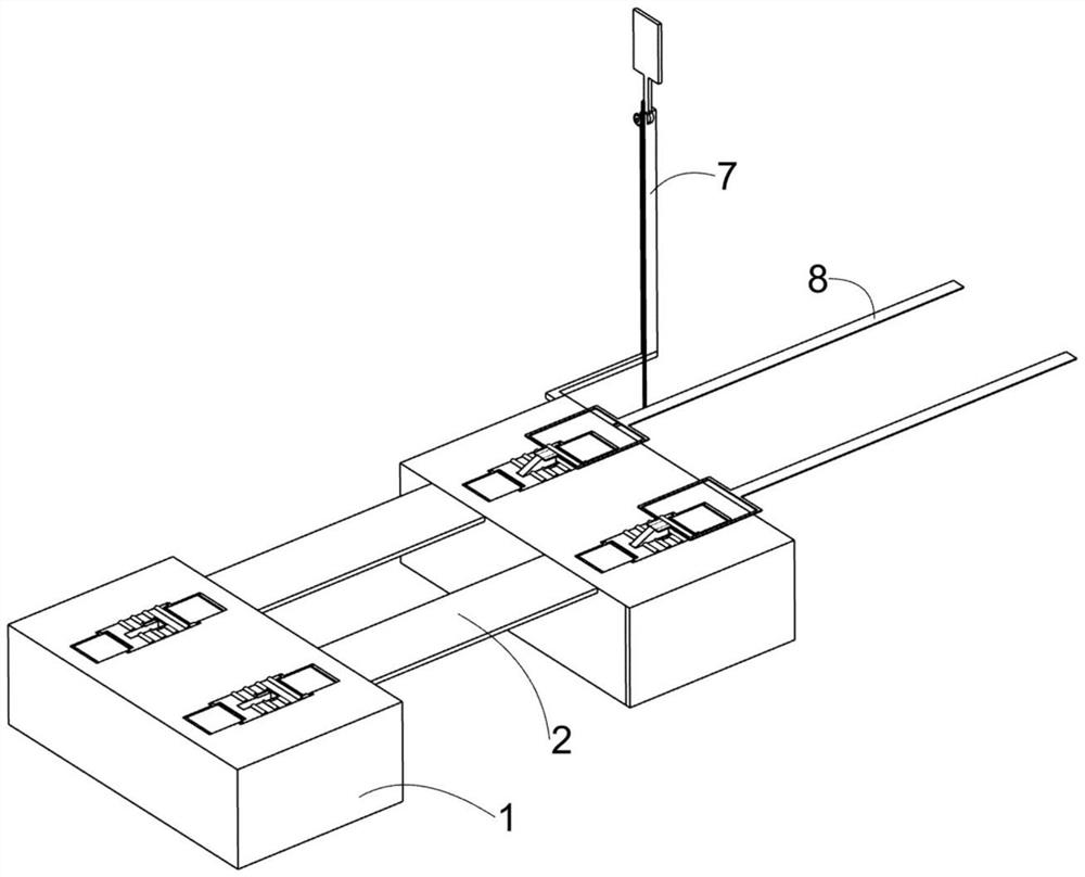 Vehicle lifting equipment for new energy battery replacement