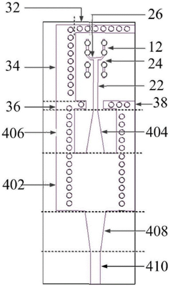 A q-band ultra-wideband half-planar terminal antenna