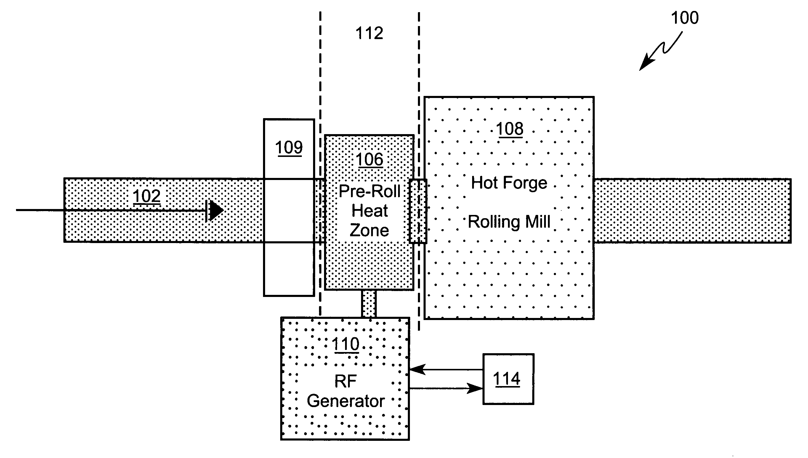 Continuous method of rolling a powder metallurgical metallic workpiece