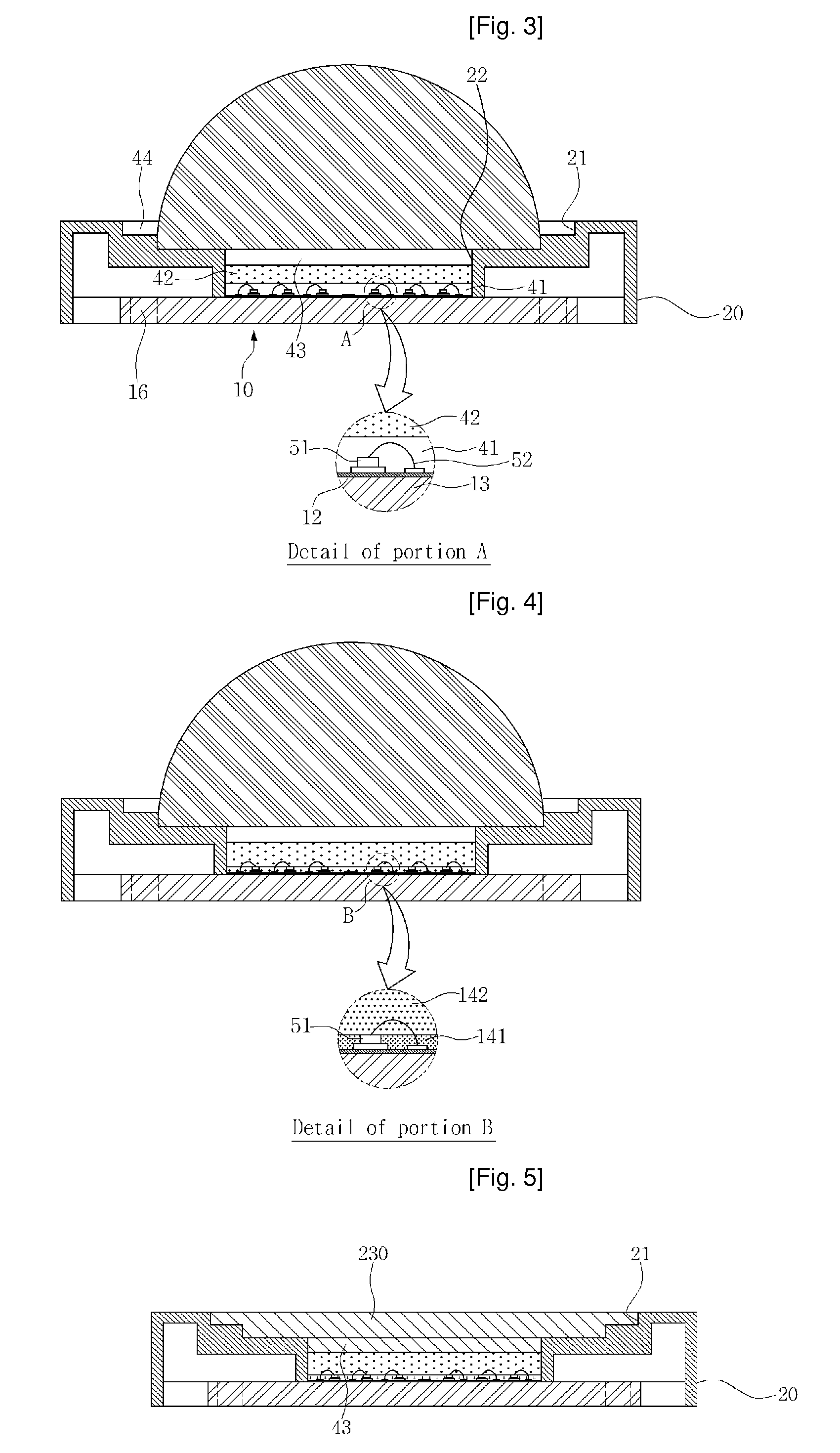 LED module for illumination