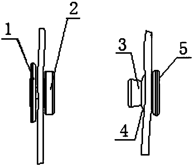 Novel ultra-thin metal snap fastener