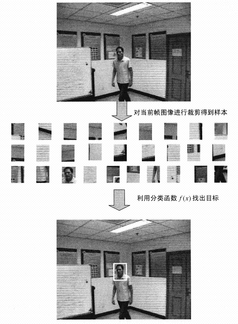 Method for designing manifold based regularization based semi-supervised classifier for dynamic vision