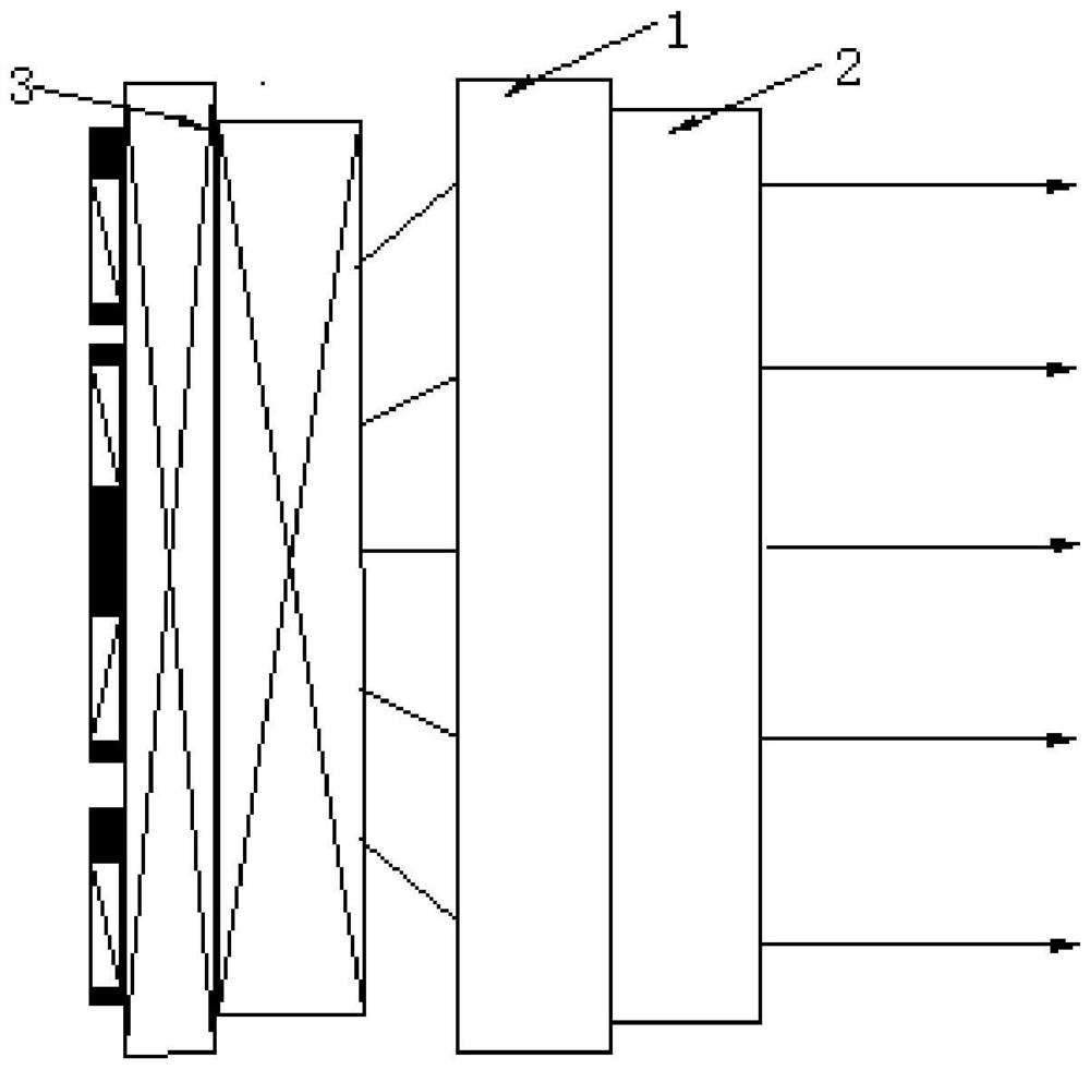 A method for collimating solid-state light emitting chip or chip array light source