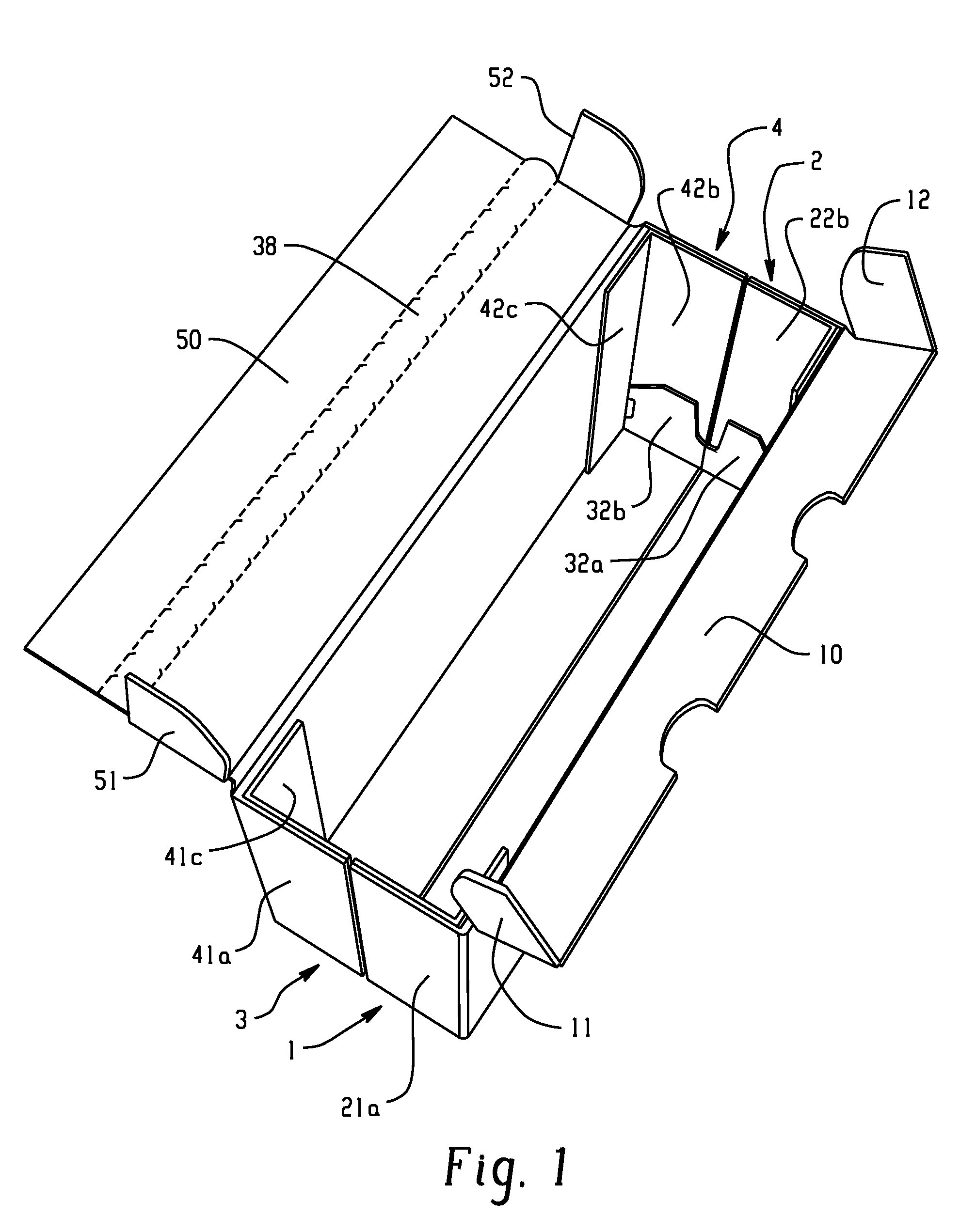 Stacking strength carton with an easy opening feature