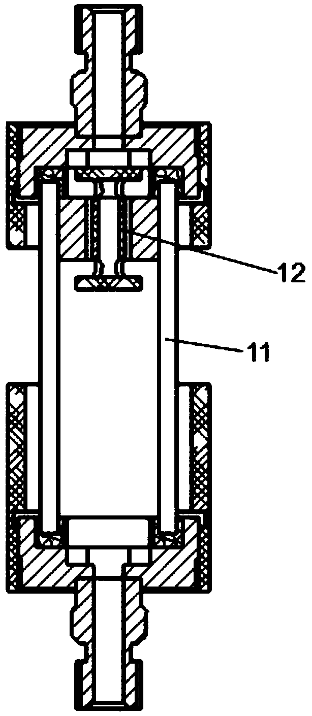 Automatic cleaning optical flow cell