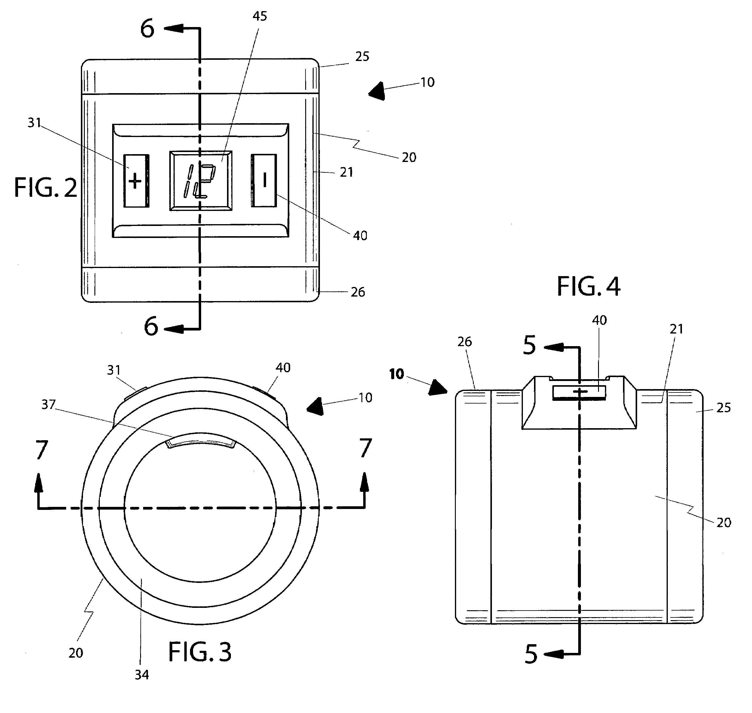 Digital ring sizing device and associated method