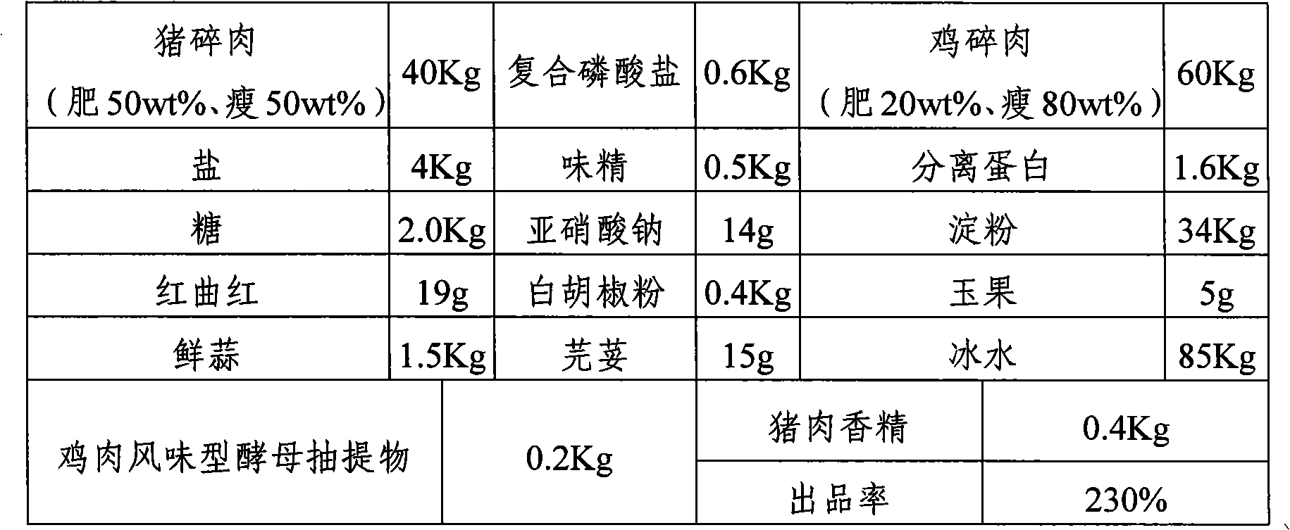 Yeast extract with chicken flavor and production method thereof