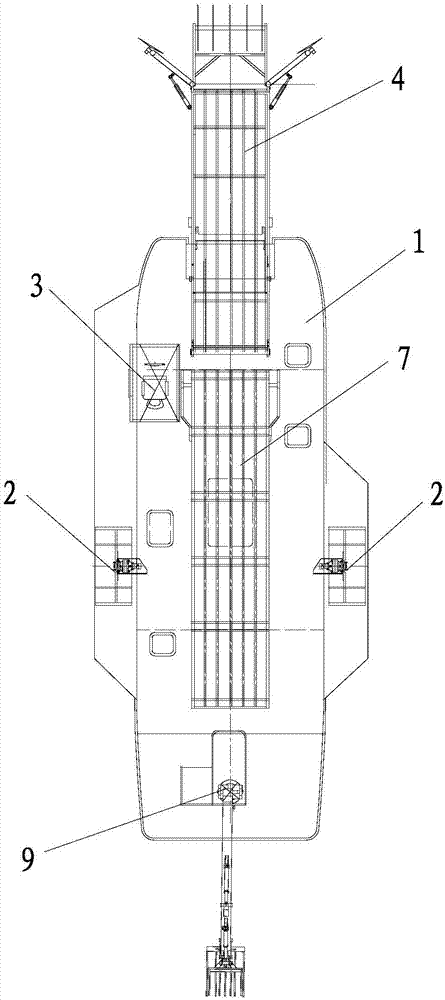 Multifunctional cleaning vessel for river channels