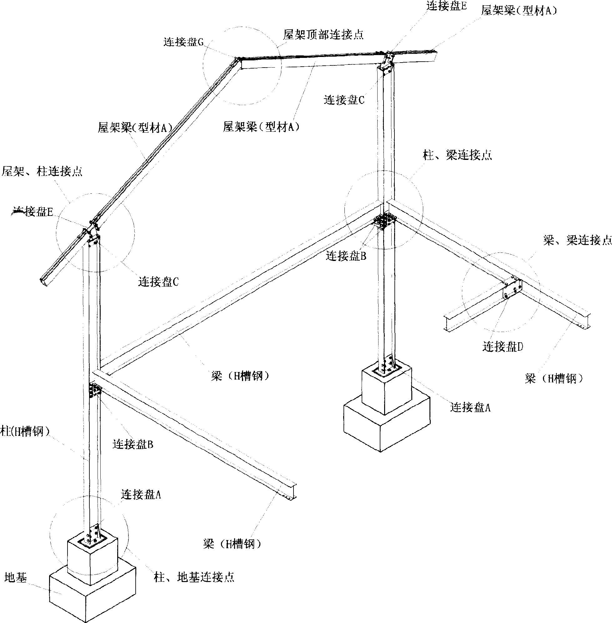 Method for assembling building