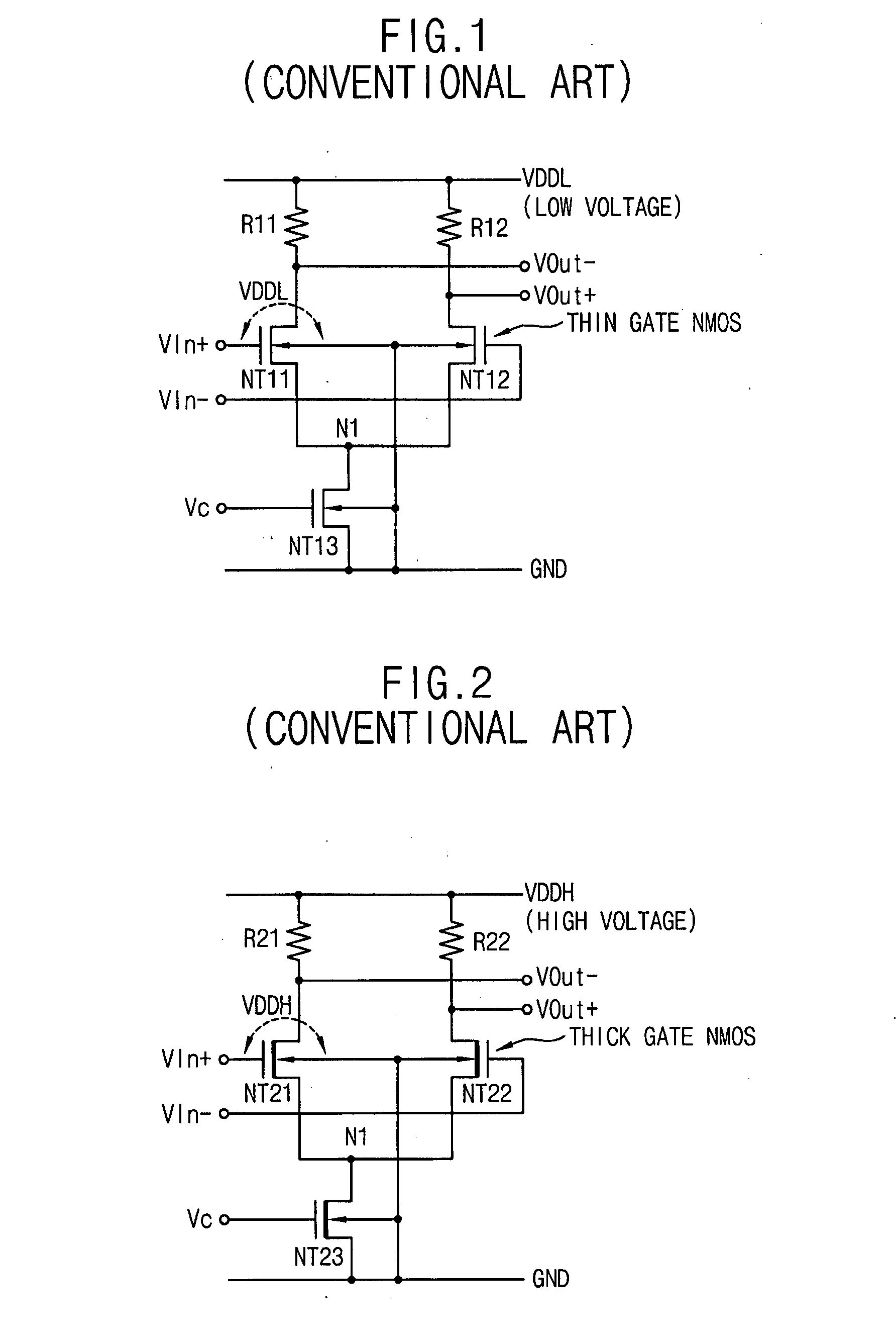 Differential circuit and output buffer circuit including the same