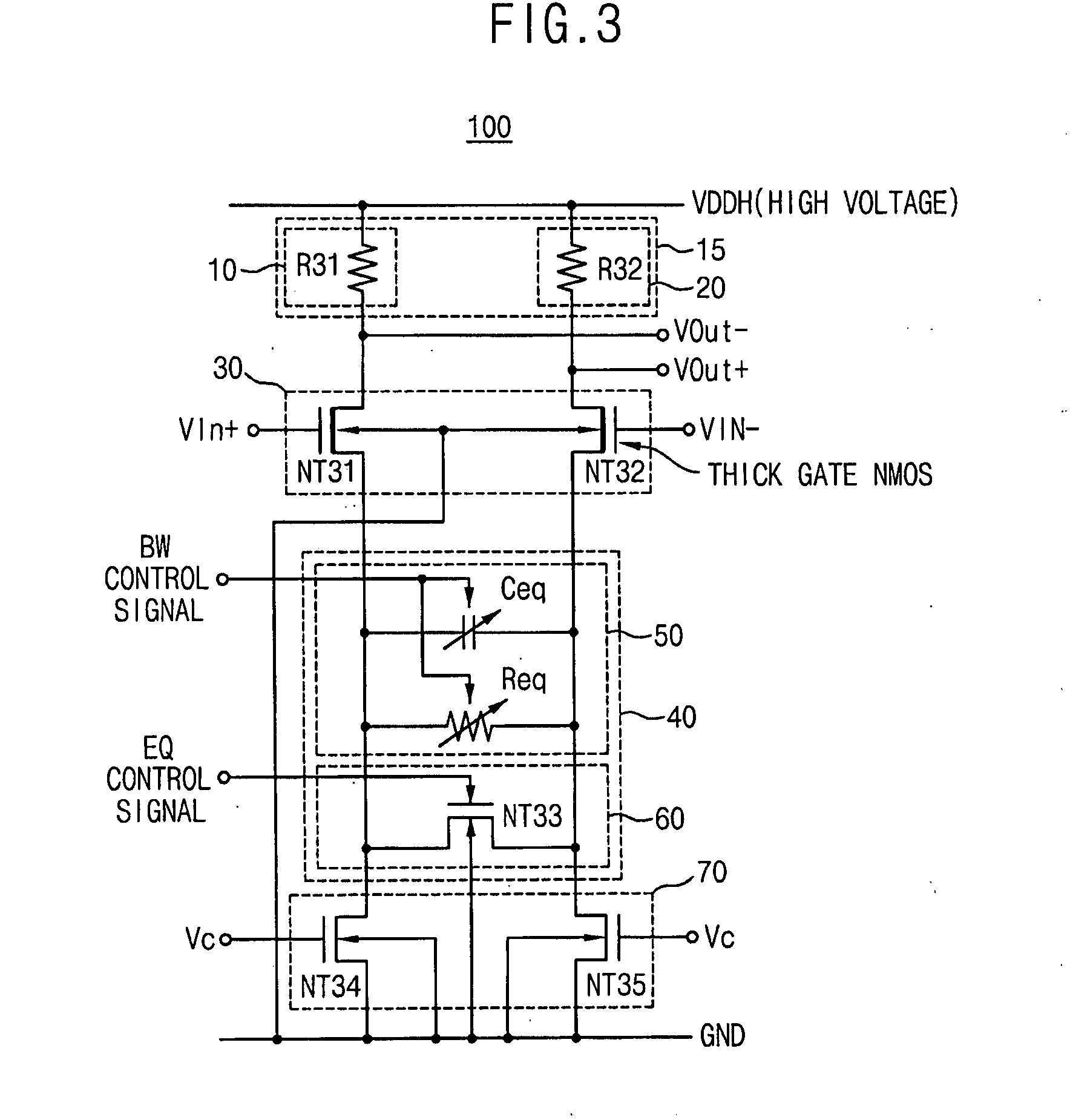 Differential circuit and output buffer circuit including the same