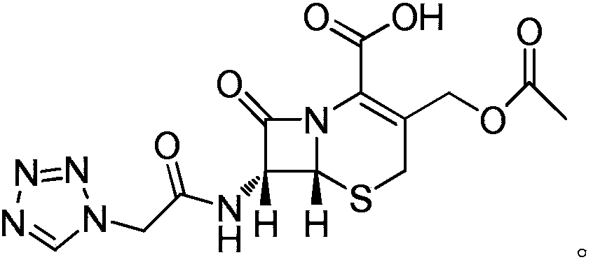 Cefazolin acetoxy analogue preparation method