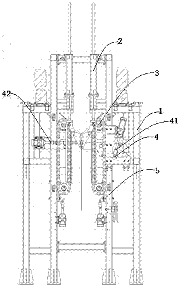 Electro-deposition metal stripping device and method