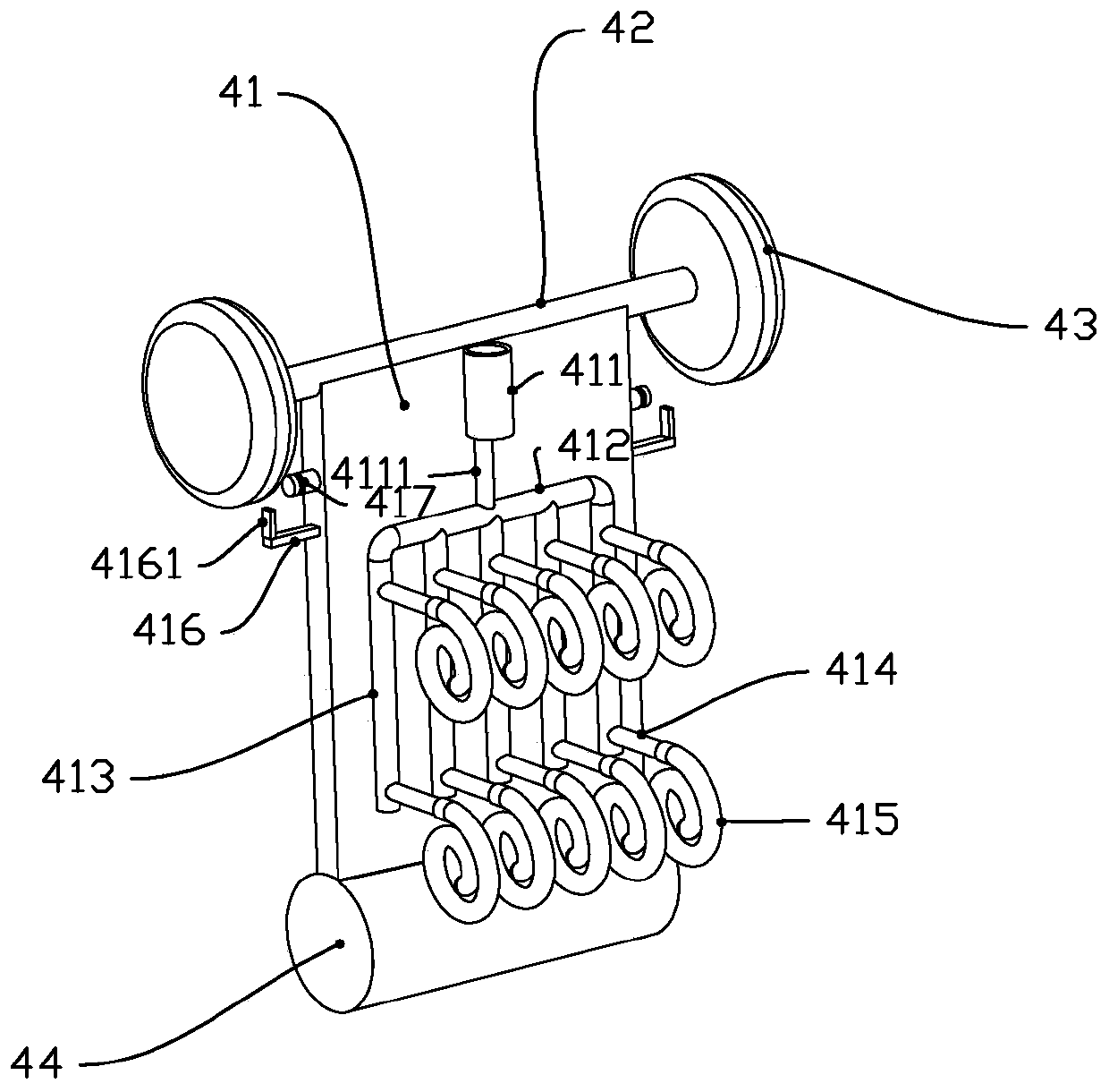 Driving unit for driving poultry