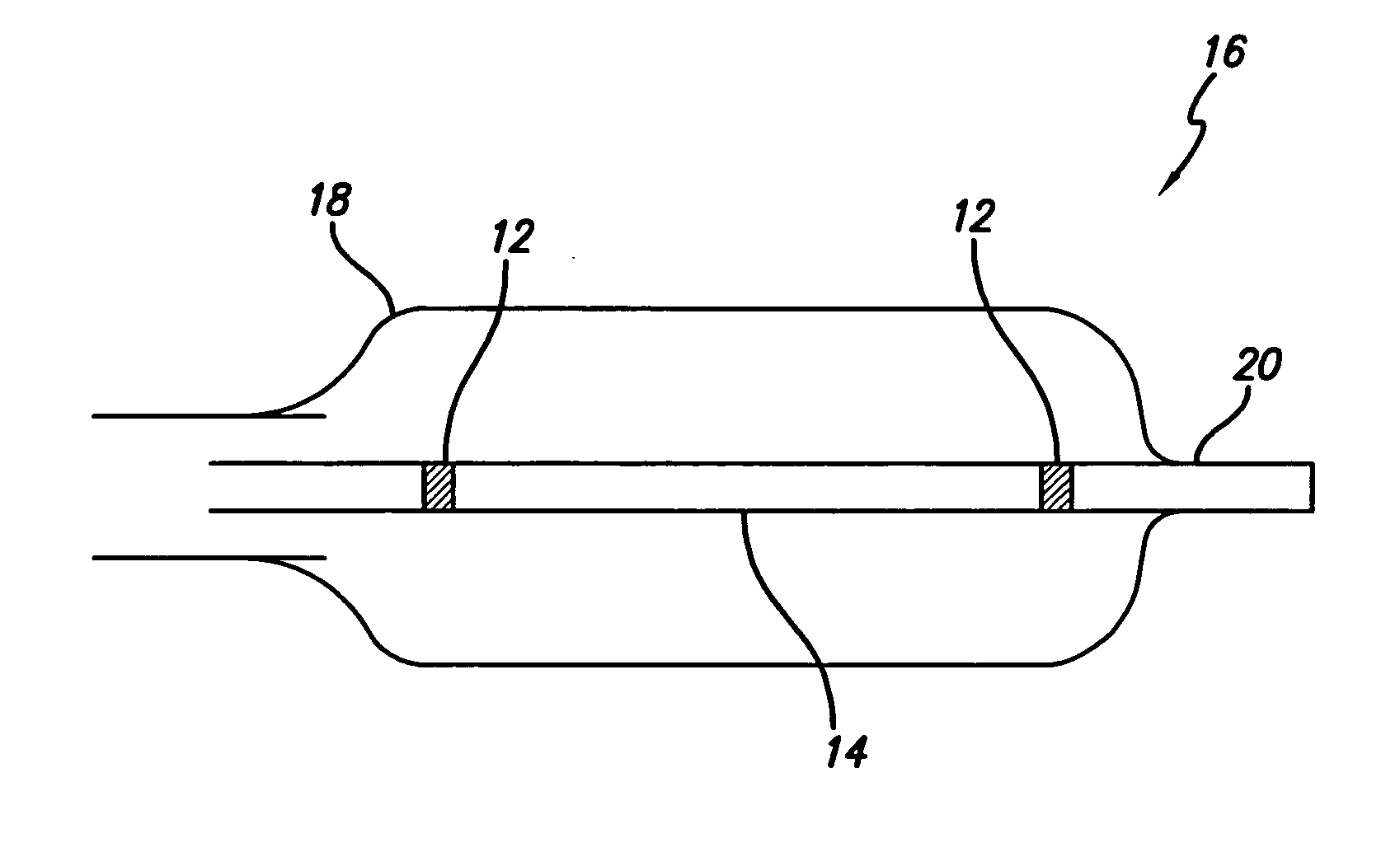 Polymeric marker with high radiopacity for use in medical devices