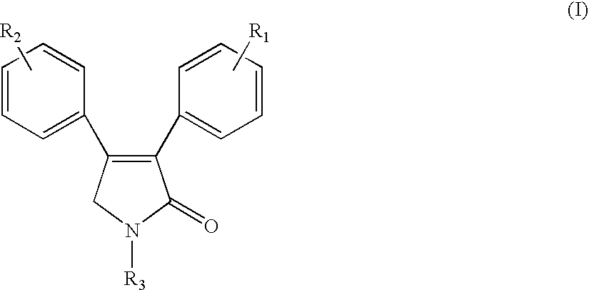 Sulfonyl-containing 3,4-diaryl-3-pyrrolin-2-ones, preparation method, and medical use thereof