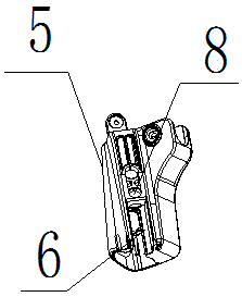 Game bed bottom rocking mechanism