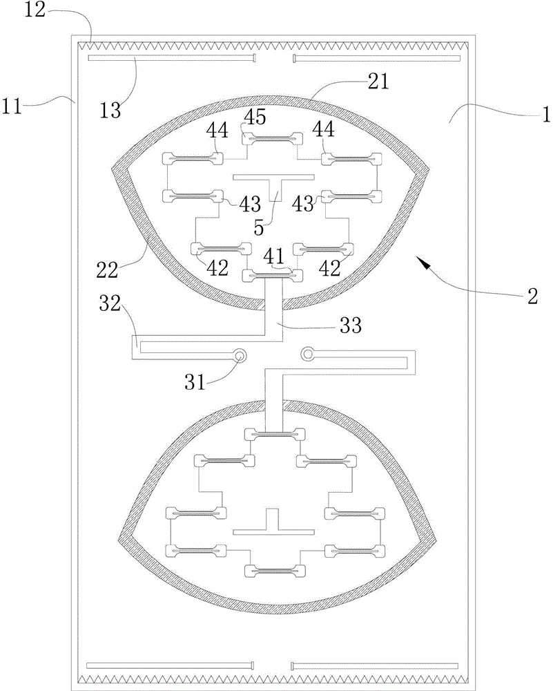 Unipolar microstrip oscillator