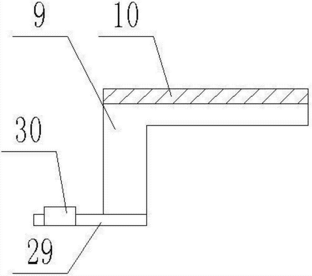 Prepressing amount measurement device for producing motors of cement cutting equipment