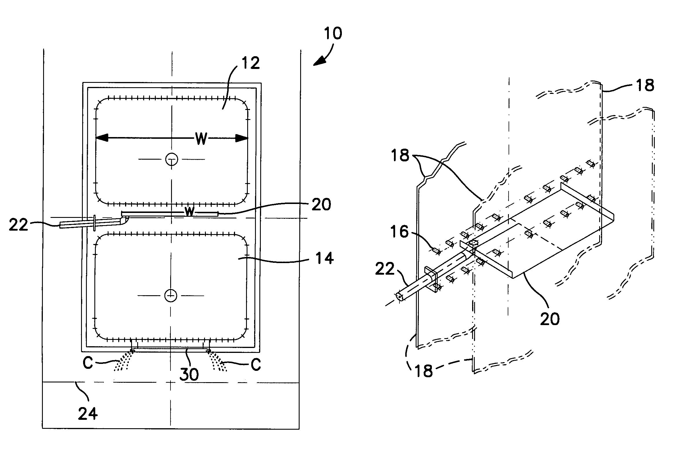 Method and apparatus to improve performance of power plant steam surface condensers