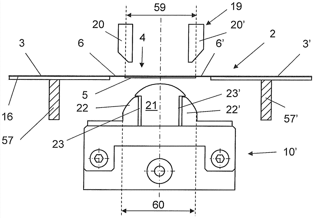 Shaping tool and device for shaping book covers