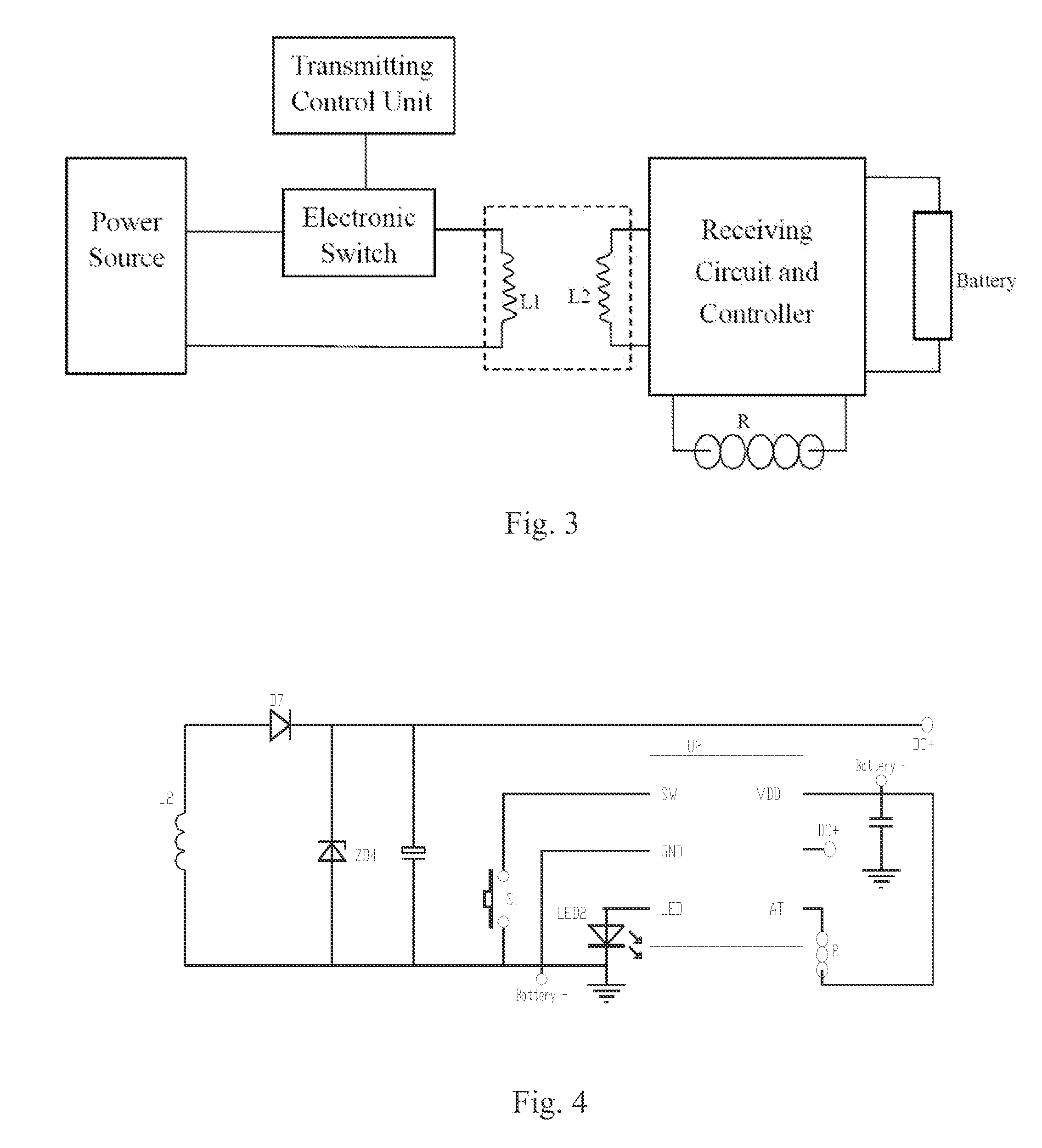 Electronic cigarette and a wireless charging device for the same