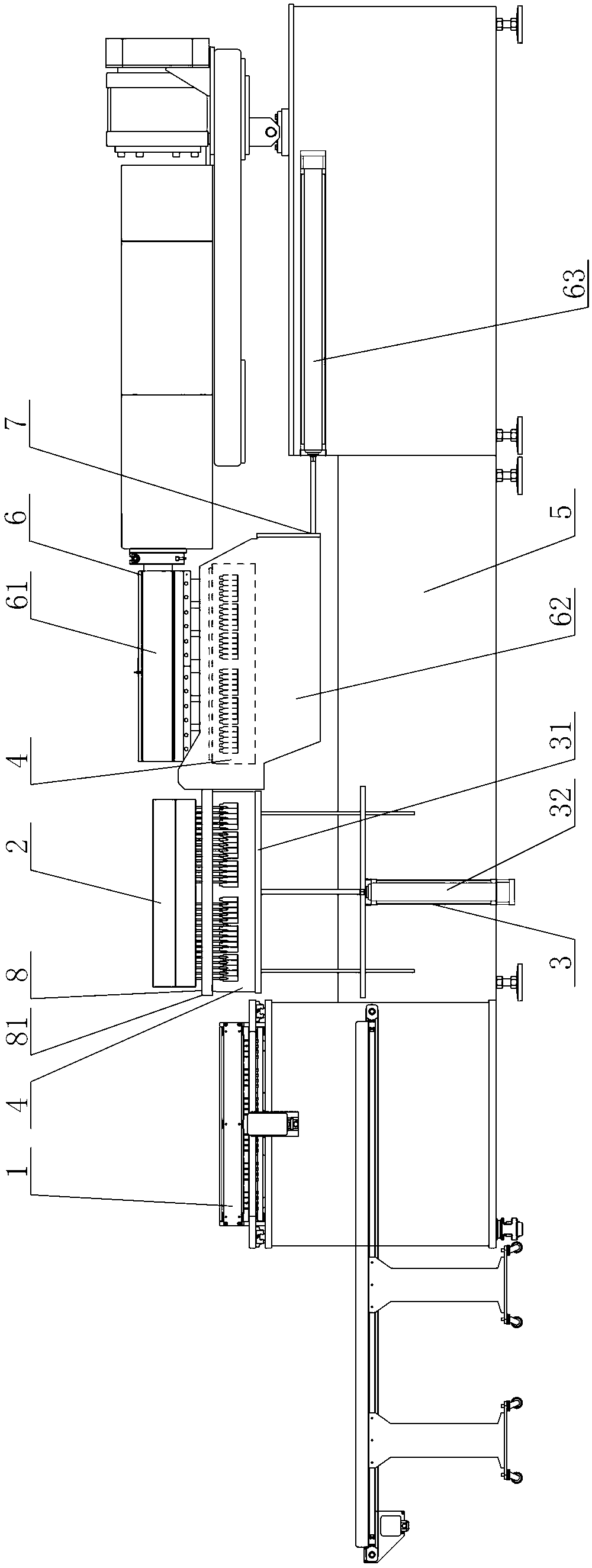 Blowing encapsulation all-in-one machine for plastic ampoule