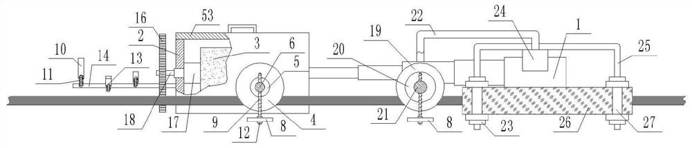 Electric power engineering cable effective deicing device convenient to advancing