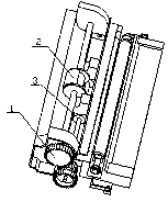 Automatic ink removing device