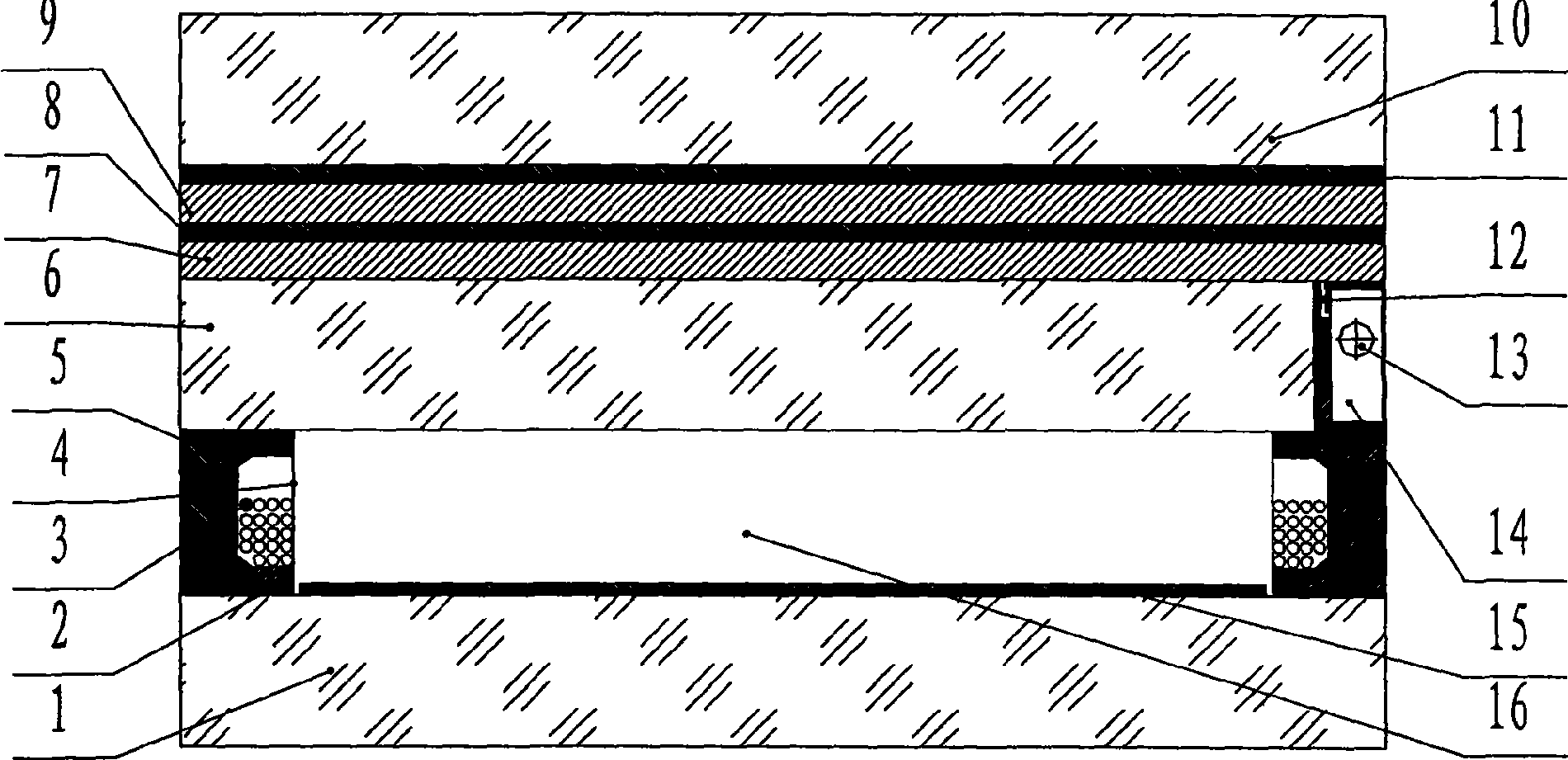 Solar film battery assembly for architecture