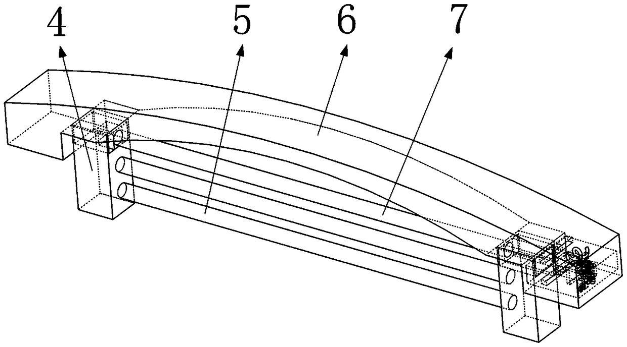 Self-locking sickbed for medical treatment based on direction-changing transmission