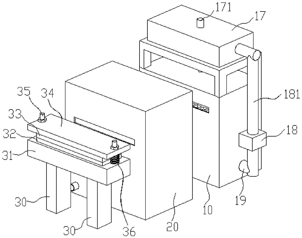 A special cleaning device for enameled wire