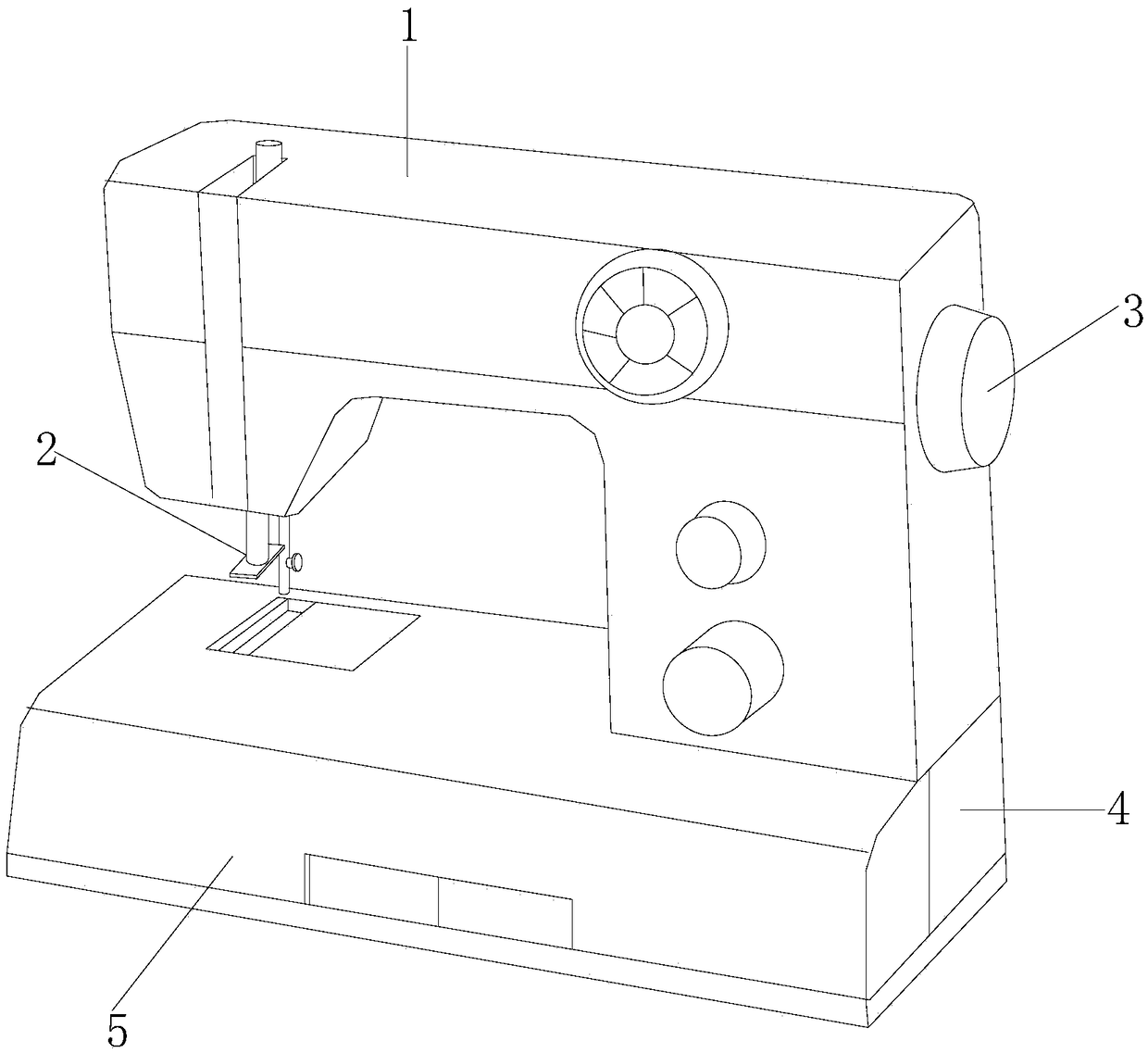 Portable terylene gauze textile machine