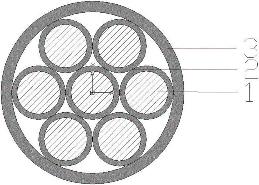 Manufacturing method for practical multi-core MgB2 composite superconductive wire rods