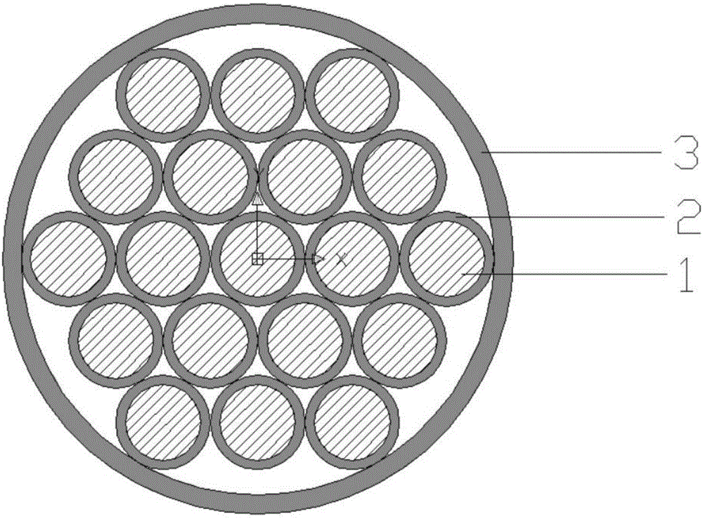 Manufacturing method for practical multi-core MgB2 composite superconductive wire rods