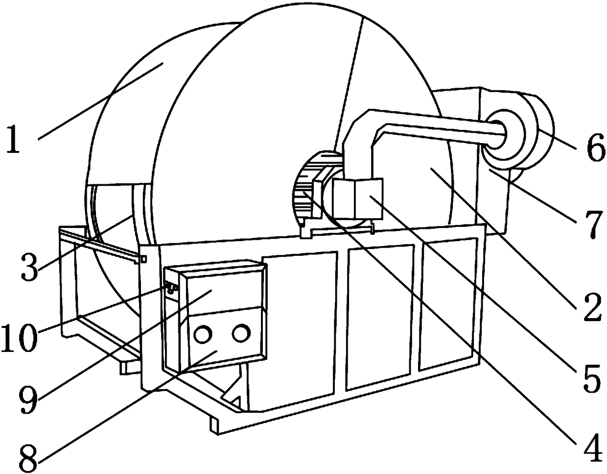 Leather deliming equipment