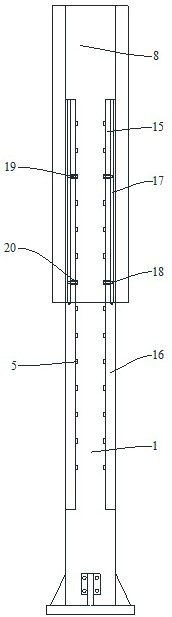 Luminous zebra crossing warning device for traffic control system