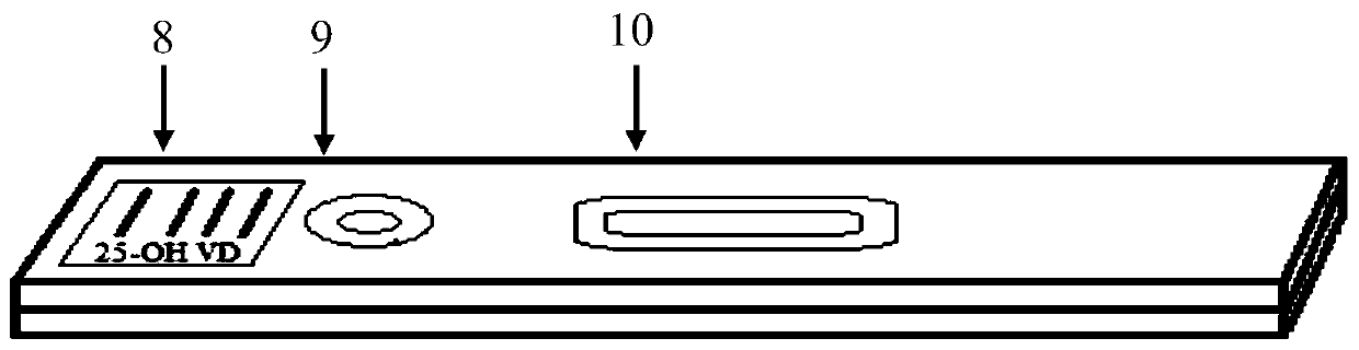 Kit and method for quantitative detection of 25-hydroxyvitamin D through TRFIA