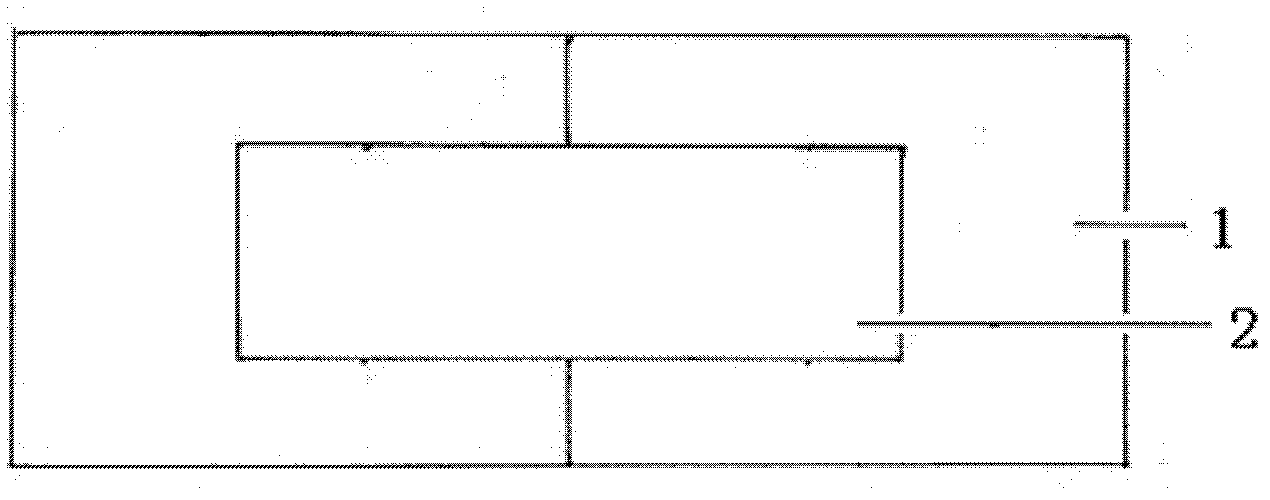 Method for measuring crack resistance of composite coating coated on outer wall