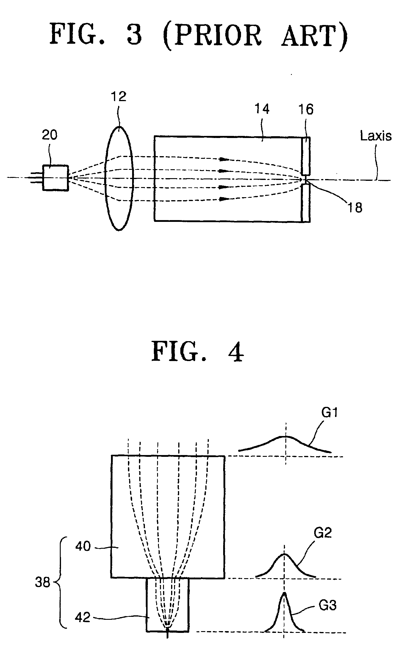 Optical head with GRIN lens