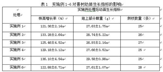 Nutrition protective agent capable of promoting content of camptothecin in camptotheca acuminata to increase