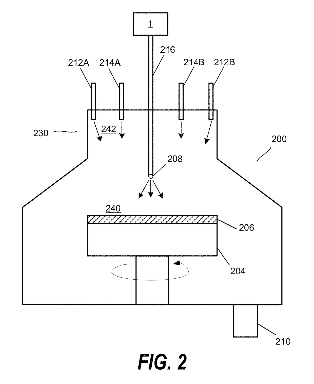 Processing system and method for providing a heated etching solution