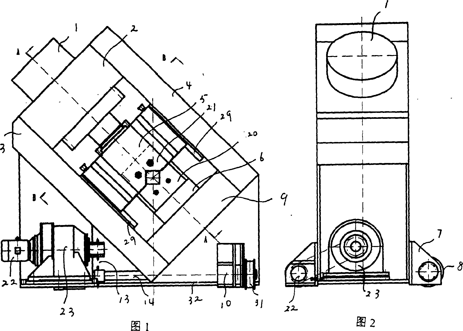 Full automatic on-line hydraulic bevel shearing machine for steel billet