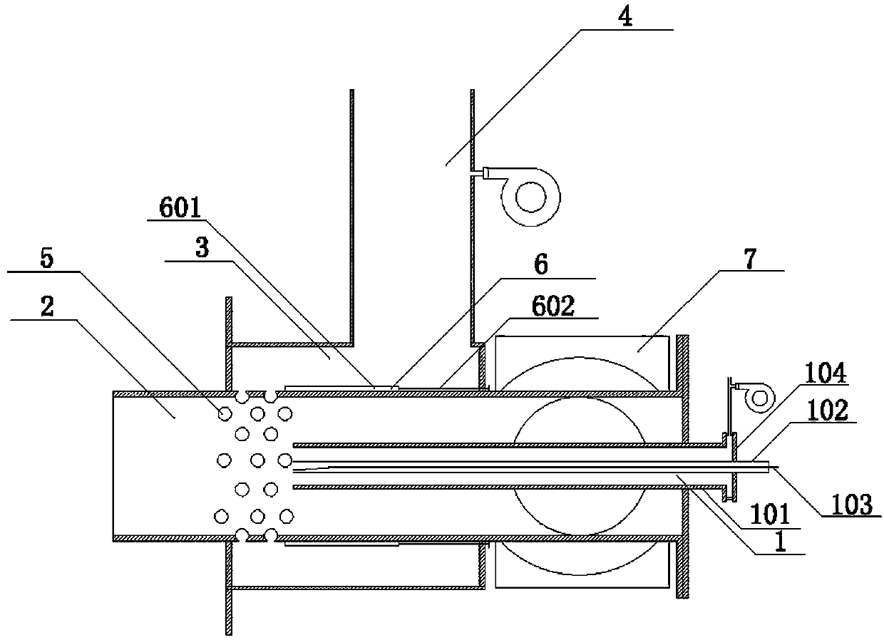 A special burner for high temperature biomass gas