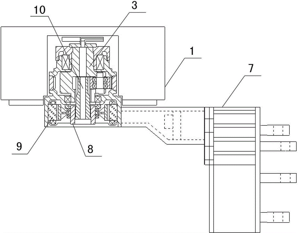 Drum-type coal cutter rocker arm