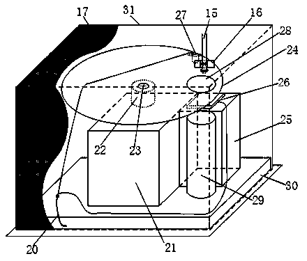 A method and device for controlling cell concentration uniformity