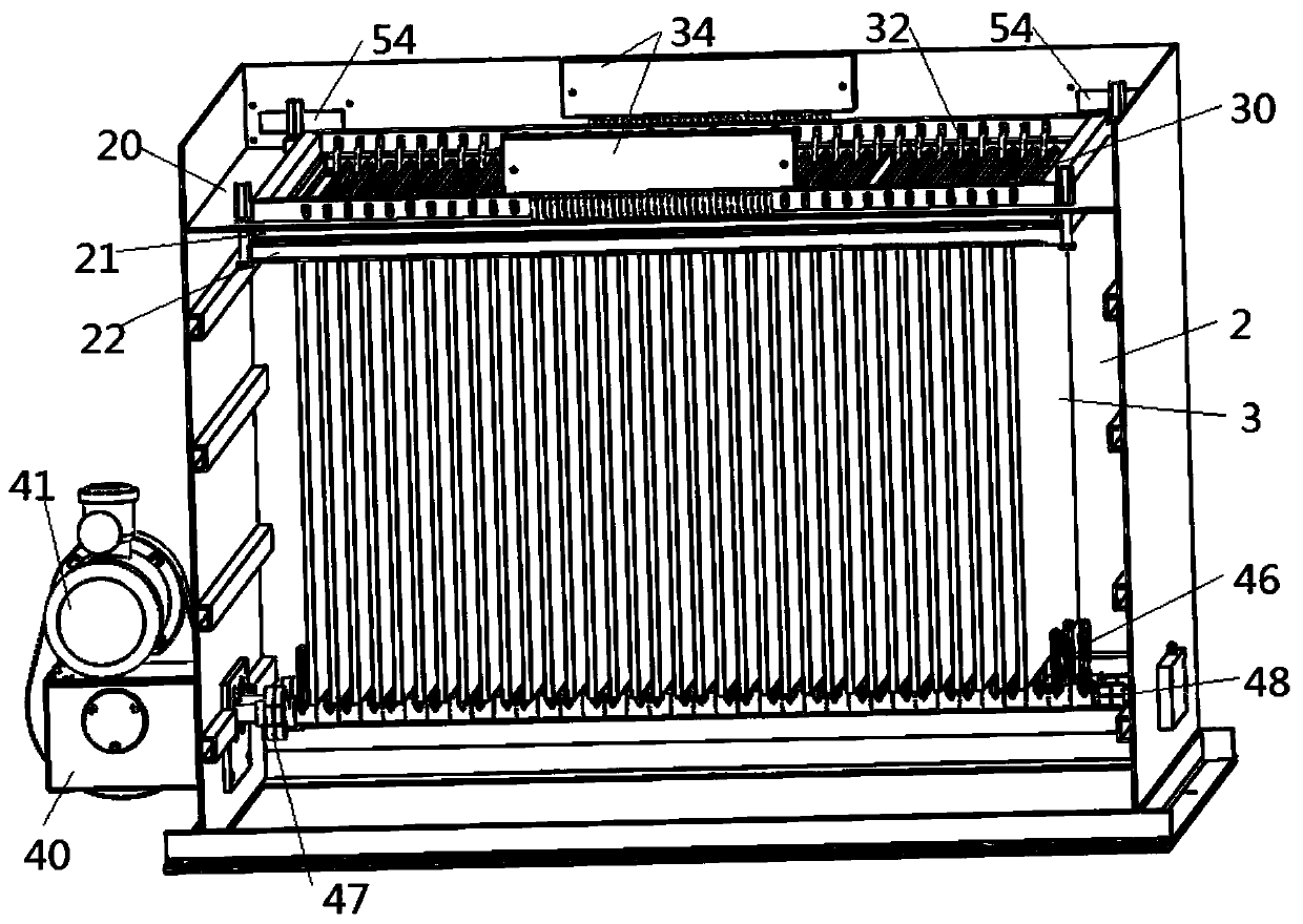 Laminating flat bag-type dust collector with heat-tracing function