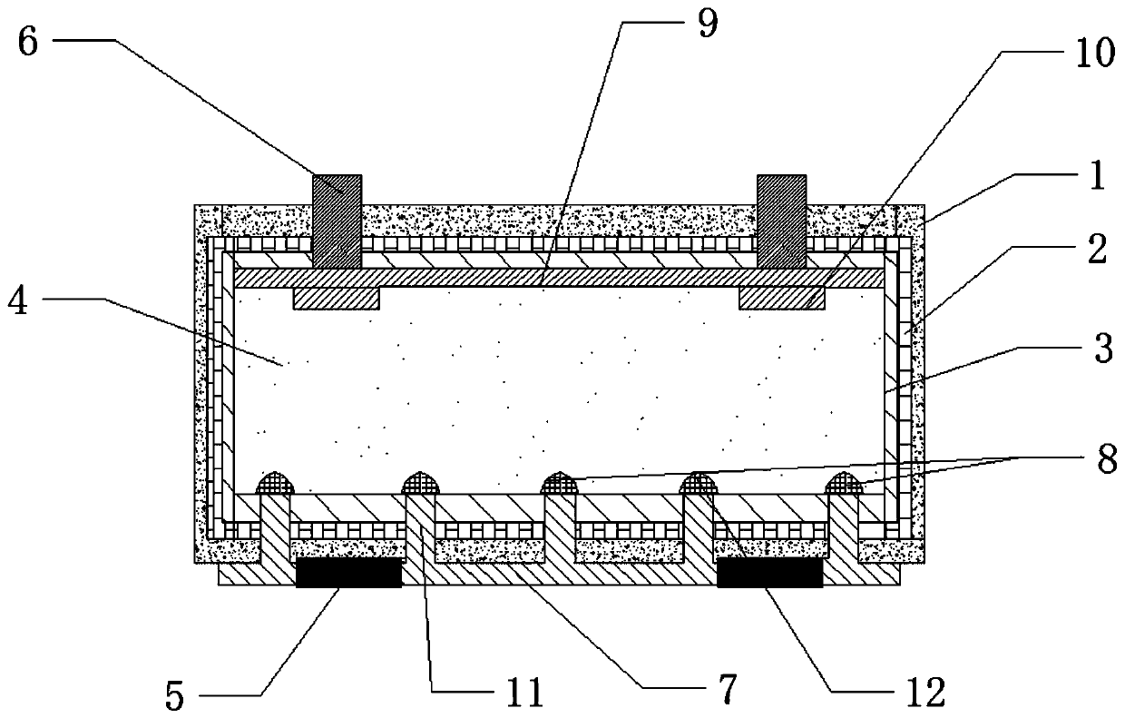 Three-layer dielectric passivation film PERC solar cell and manufacturing process